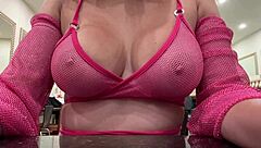 italian big tits milf artemisia love shows hot tits bouncing
