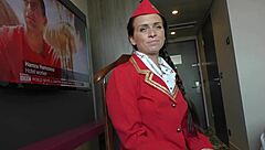 Big butt air hostess natalee