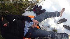 Masturbation In The Snow Feels Cold Yet Hot