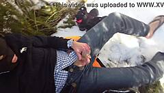Masturbation In The Snow Feels Cold Yet Hot