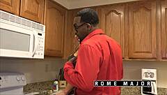rome major rides richelle ryan in reverse cowgirl