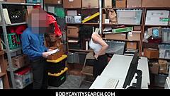 Latina teen maya morena fucked by security guard