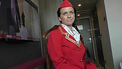 Big butt air hostess natalee