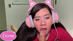 chilena gamer lo chupa con ganas