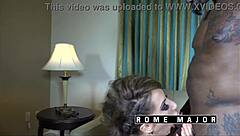 rome major rides richelle ryan in reverse cowgirl