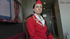 Big butt air hostess natalee