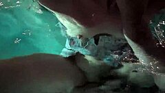 Pov slut fucks hard outside in the pool