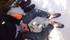 Masturbation In The Snow Feels Cold Yet Hot