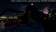 Michael enjoys quickie with hooker outdoors