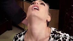 Huge tits blonde fucking and squirting