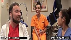 freshman gets mandatory hitachi orgasm from nurse mia sanchez
