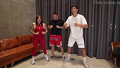 trio con la pornstar devil khloe y dos hermanos espanoles de grandes pollas