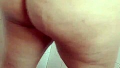 Fazendo striper na hora do banho