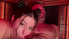 Bi Mmf Hookup In Sauna With Three