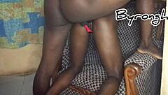 can you believe this black teen loves fucking big long cocks