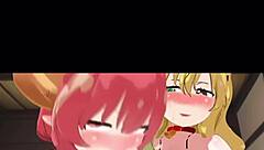 anime chicks show big tits expansion in pov