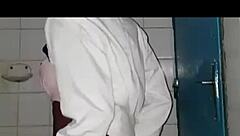 Young Student Touches Herself In Class