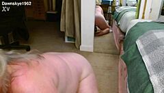 Dawnskye1962 gets intense ass worship session
