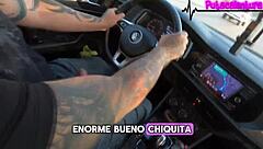 argentine couple films in the car
