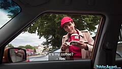 Shy waitress offered more than the tip