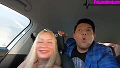 argentine couple films in the car