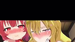 anime chicks show big tits expansion in pov