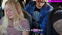 argentine couple films in the car