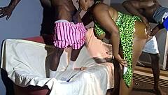 Amateur Couple Shares Wife In Hot Three Way