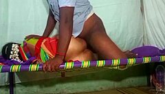 Desi wife in saree gets anal doggystyle at home with big cock