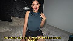 Showing new clothes to my best friend
