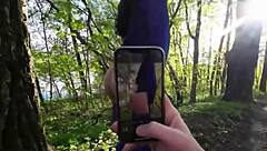 Hot Milf Enjoys Rough Sex And Facial In Forest
