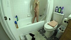 candy cruise shower deepthroat and choking action