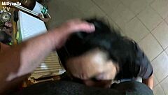 Tight Jeans Dance Slut Gags And Gets Facial
