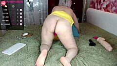 one of my wifes working days as mature webcam model
