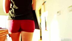 Melanie hicks takes strong black dick in her tight white pussy and mouth