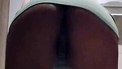 Pregnant Woman Flashing In Shopping Mall Restroom
