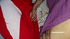 Chubby aunty and young girl share intense threesome doggy style