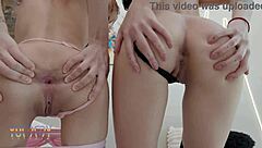 Super Cute Eva And Chloe Get Peed On In Orgy!