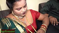Indian boss fucking my beautiful wife in intense encounter