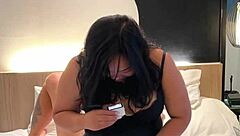 Anne marie sits on face and spits