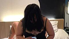 Anne marie sits on face and spits