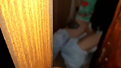 Stranger caught masturbating alone in a public restroom