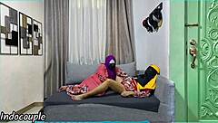 Hijab Wives Enjoy Creamy Pussy And Loud Moans