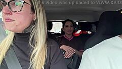 called friend over to fuck in car until wet