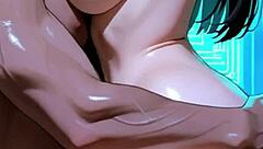 The sexiest robot wants to feel a human cock inside her pussy for the first time - ai-generated content