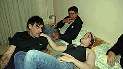 only one bed so both dicks fucked me hard