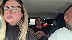 called friend over to fuck in car until wet