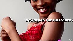 Sexy Ebony Milf Reveals Stunning Body During Hot Posing