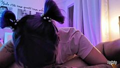 stepsister is my sex doll cumming inside