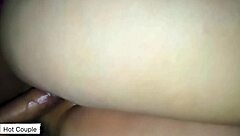 Chubby girl shows off her beautiful ass in close view